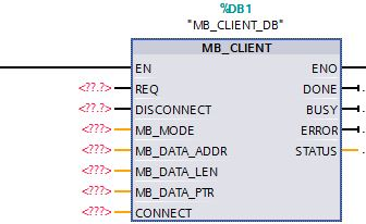 modbus tcp客户端侧指令块